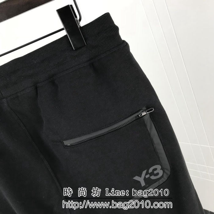 Y-3山本耀司 19FW早春 刺繡簽名 秋冬新款 男款衛褲 ydi2109